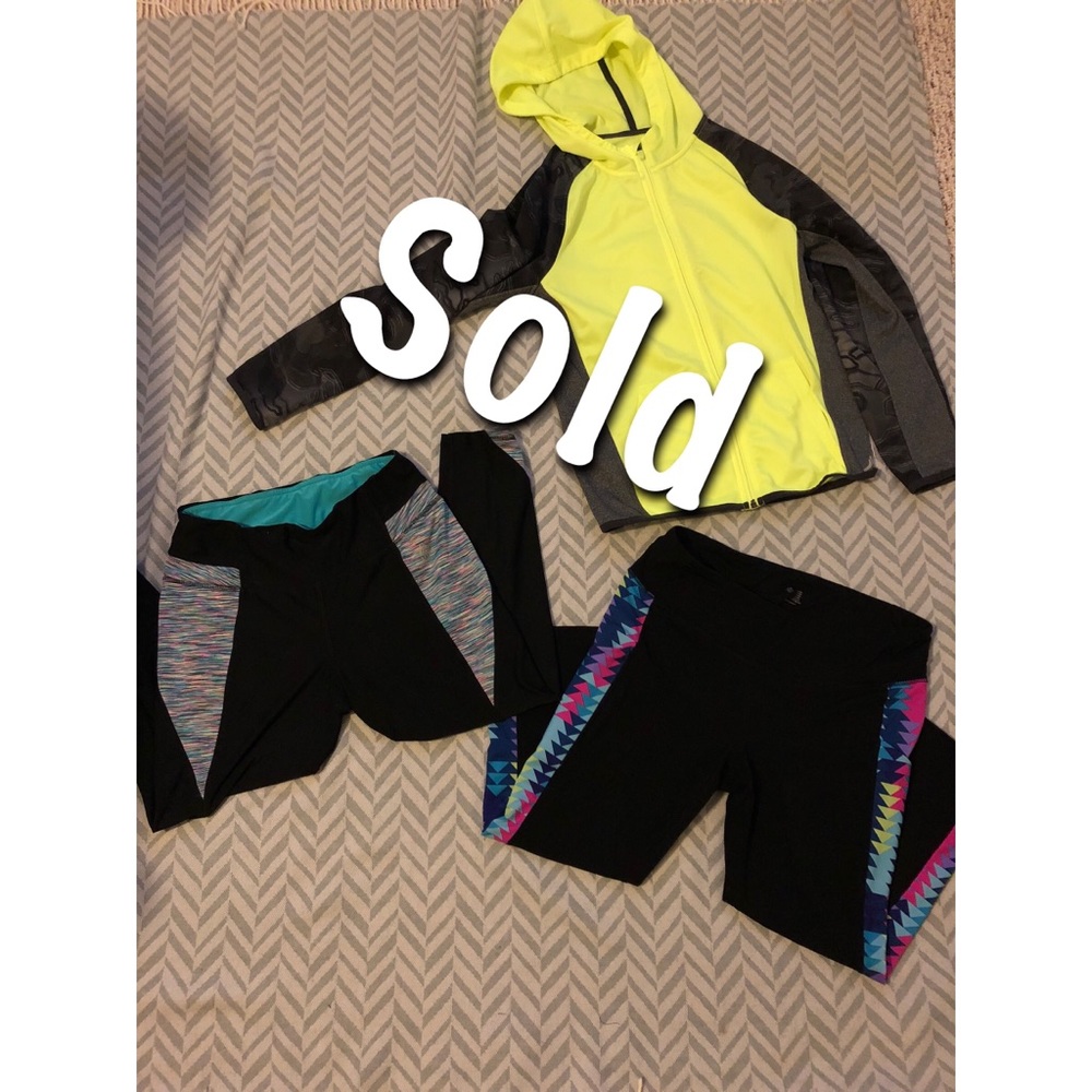 Leggings(2) jacket(1) Bundle